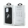 Karl Lagerfeld KLHMP16XSCMKCRHK iPhone16 Pro Max 6.9 czarny/black hardcase Silicone Karl&Choupette Ring MagSafe